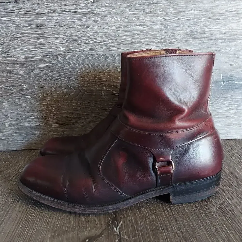 Vintage Breather Wright Leather Chelsea Boots 7.5D